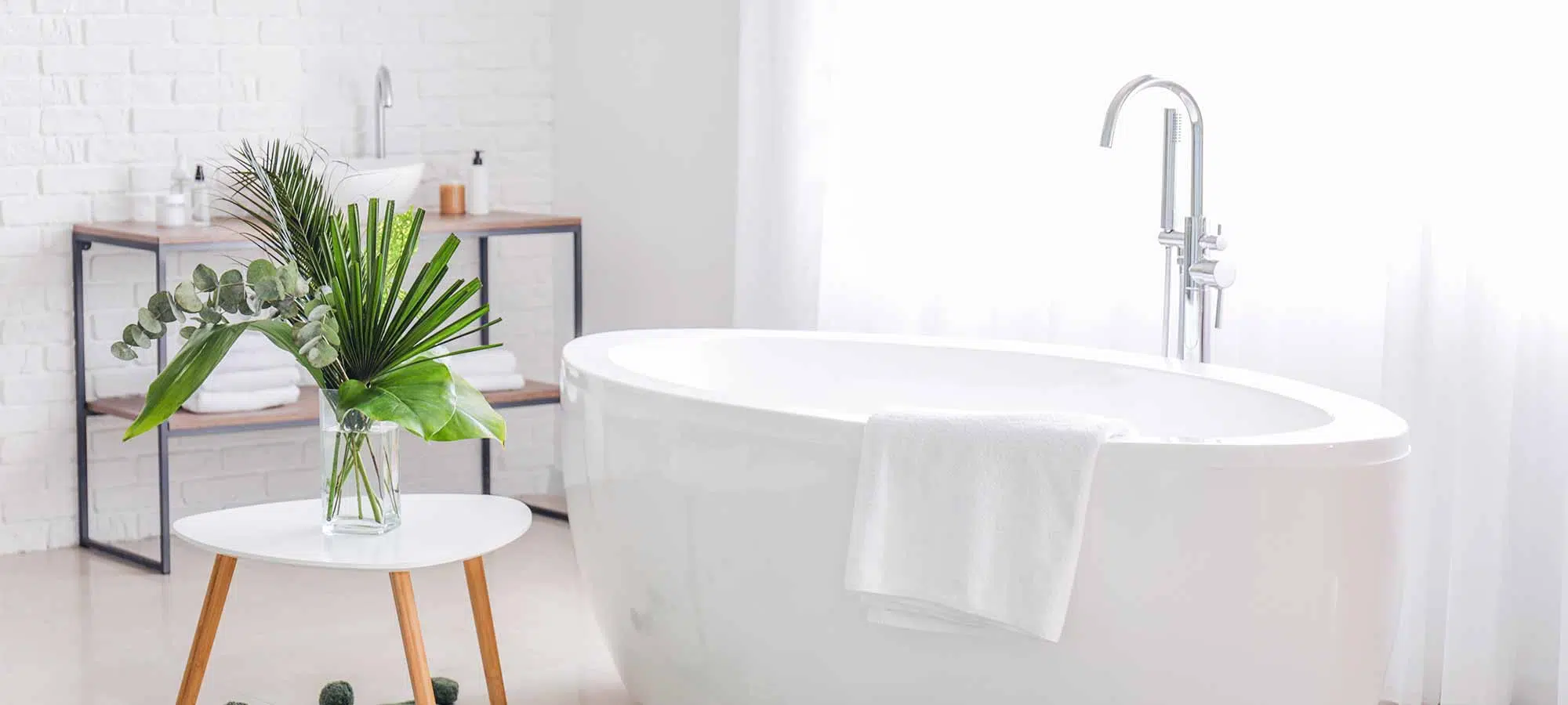 Baño: la bañera exenta